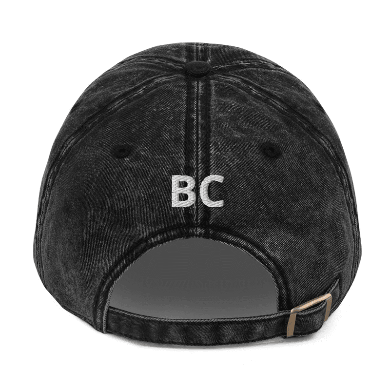 Detailed view of Vintage Buzzcity Cotton Twill Cap